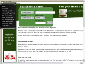 homesbydemi.com: Homes By Demi
Help People Buy and Sell Real Estate in Cupertino, Sunnyvale, Mountain View, Silicon Valley, Palo Alto, San Jose, Santa Clara, Los Altos, Los Gatos