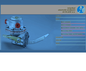 istotomotiv.com: İstanbul Otomotiv A.Ş, Süperpar A.Ş. Türkiye Distribütörü
İstanbul Otomotiv,Süperpar Otomotiv'in Türkiye distribütörüdür. Mazot otomatiği,benzin otomatiği,mazot ve yağ filtreleri,Tamir Takımları,Kapaklar,Diyaframlar,Sübaplar ve Döküm Parçalar satmaktadır.