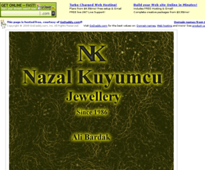 nazalkuyumcu.com: Nazal Kuyumcu
Nazal Kuyumcu, Jewellery