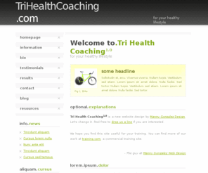 ucantri.com: Tri Health Coaching
Personalized Performance Training