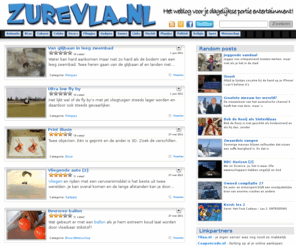 zurevla.nl: Zurevla.nl
De weblog voor je dagelijkse portie gratis entertainment!