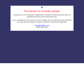 ac-ac.co.uk: Domain Parked
