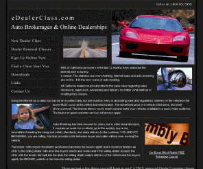 edealerclass.com: E Dealer Class - Brokers and Online Dealerships - CraigslistDirect.com
