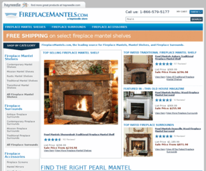 greatfireplacemantel.com: Fireplace Mantels : Shop Sales on Fireplace Mantel & Surrounds at FireplaceMantels.com
Fireplace Mantels gives you variety, sweet variety as the premier online retailer of fireplace mantels in the US. Save on a fireplace mantel or surround now!