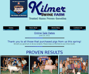 kilmerswine.com: Kilmer Swine
Trusted Name, New Opportunity