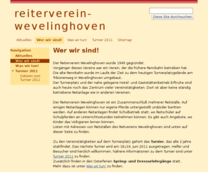reiterverein-wevelinghoven.de: reiterverein-wevelinghoven
Homepage des Reitervereins Wevelinghoven