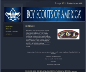 troop332statesboro.org: Home Page
Home Page