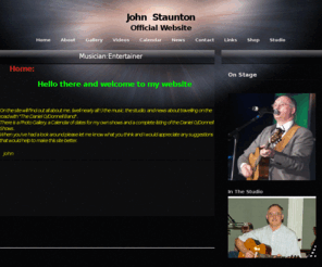 johnstaunton.org: John Staunton - Home
Music entertainment website