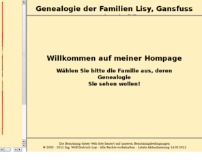 lisy-gansfuss-schroefl.com: Startseite Index
Korrespondenz Ing. Wolf-Dietrich Lisy;fl