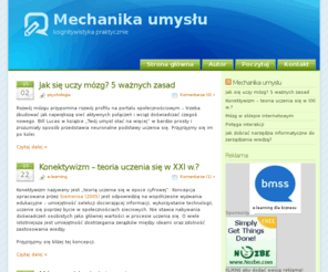 mechanikaumyslu.pl: Mechanika umysłu
kognitywistyka w akcji