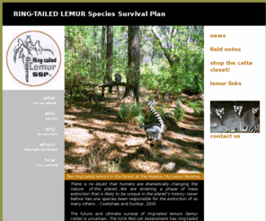 ringtailedlemurssp.org: RING-TAILED LEMUR SSP
The Ring-tailed Lemur Species Survival Plan (SSP) home page