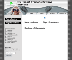 adheap.com: My Honest Products Reviews Web Site
Find tons of reviews here!