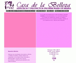 casadelabelleza.com.mx: Casa de la Belleza - Artículos y Productos Profesionales de Belleza
