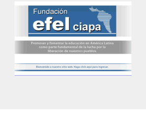 fundacionefel.org: Bienvenido a la Fundación EFEL - Ciapa
Joomla! - el motor de portales dinámicos y sistema de administración de contenidos