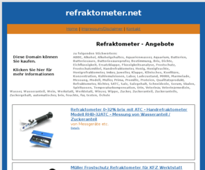 refraktometer.net: Refraktometer - refraktometer.net
