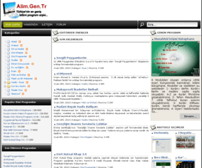 alim.gen.tr: Alim.Gen.Tr | Dini ve İslami Programlar | Dini Kitap Arşivi | En Geniş Dini Program Download Sitesi
Alim.Gen.Tr | Türkiyenin En Geniş Dini Program Download Sitesi 