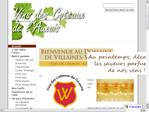 vins-auxois.com: Bienvenue sur le site des Coteaux de l'Auxois
Auxois, auxerrois, pinot noir, pinot gris, vin, vin blanc, vin rouge, vignoble, Bourgogne, Semur-en-Auxois, Montbard, coteaux, domaine