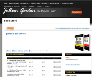 8cylindersofsuccess.com: Jullien Gordon // Purpose Finder |   Book Store
