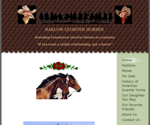 barlowquarterhorse.com: My Business - Home
KINGS ZANTANON PASSED AWAY 9-21-10