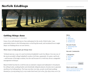 educommunity.co.uk: Norfolk EduBlogs | Communities for professional discourse
