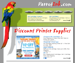 parrotink.com: Discount Printer Ink and Toner at Parrotink.com
Discount printer ink and toner. High quality cartridges with a 100% satisfaction guarantee and fast free shipping on orders over $50.00