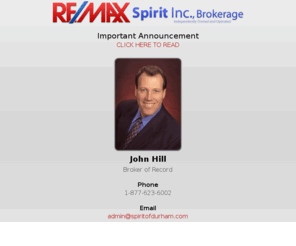 remaxspirit.com: RE/MAX Spirit Inc. - Bowmanville & Brooklin Real Estate
RE/MAX Spirit Inc. - Bowmanville & Brooklin Real Estate. Oshawa, Whitby, Brooklin, Courtice, Bowmanville and Surrounding Areas. Luxury Houses & Condos, Homes For Sale, Lease, Rent, Vacation, Lake, Buying, Selling, Leasing, Renting, Luxury, House, Waterfront, Vacant Land