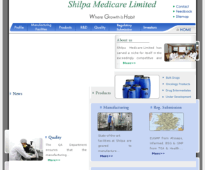 shilpamedicare.com: Shilpa Medicare Limited
