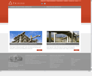 twininginfrastructure.org: Twining, Inc. - Commercial and Institutional Construction, Infrastructure Construction, Construction California
Twining, Inc. is a full-service engineering, quality assurance and quality control company with unmatched technical expertise, laboratory capabilities, and personnel resources. Our distinguished history goes back more than a century.