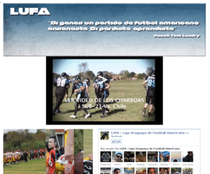 lufa.com.uy: LUFA - Liga Uruguaya de Futbol Americano
Sitio Oficial de la LUFA - Liga Uruguaya de Futbol Americano