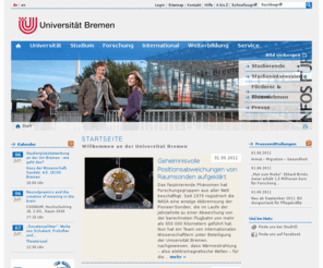 universitaetbremen.biz: Universität Bremen: Startseite
Willkommen auf den Webseiten der Universität Bremen. Die Startseite enthält aktuelle Meldungen und weist den Weg zu den Informationen zu Universität, …