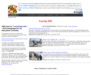 countymd.net: County MD
Welcome to the County MD, the homepage for all Maryland Counties.