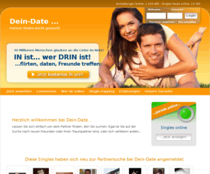 dein-date.de: Dein-Date - Flirten war noch nie so leicht
Dein-Date - Flirten war noch nie so leicht