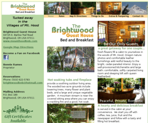 mounthoodbnb.com: Mt Hood bed and breakfast inn lodging in Oregon - Brightwood Guest House  honeymoons, anniversaries, romantic get-aways
Mt Hood bed and breakfast inn lodging in Oregon. Brightwood Guest House is perfect for honeymoons, anniversaries and romantic get-aways 