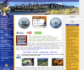 pikespeakinfo.biz: Pikes Peak Country Attractions | Colorado Activities
Official website of Pikes Peak Country Attractions Association. See Pikes Peak and over 50 area attractions with the entire family.  Hike, drive, bike or take a train to the summit of Colorado’s most accessible 14,110-foot mountain.  We have affordable attractions and activities for kids, moms, dads, friends, absolutely everyone!