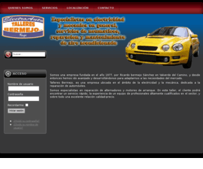 talleresbermejo.com: Quienes Somos
Somos una empresa fundada en el año 1977, por Ricardo bermejo Sánchez en Valverde del Camino, y desde entonces hemos ido avanzado y desarrollándonos para adaptarnos a las necesidades del mercado.