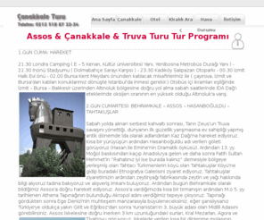 canakkaleturu.com: Çanakkale Turu | Çanakkale Turları | Çanakkale Tur Rehberi | Çanakkale | Çanak Kale
Çanakkale Turu | Çanakkale Turları | Çanakkale Tur Rehberi | Çanakkale | Çanak Kale