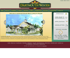 dartmouthwoods.net: Dartmouth Woods :: Dartmouth Massachusetts Luxury Apartment Complex
Dartmouth Woods is a Dartmouth Massachusetts luxury apartment rental complex - Homepage 