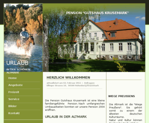 gutshaus-krusemark.com: Pension Gutshaus Krusemark
Pension Gutshaus Krusemark