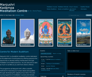 manjushri.org: Manjushri Kadampa Meditation Centre | Retreats |  Buddhism |  Temple
Manjushri Kadampa Meditation Centre is located in the lake district and is home to the largest Buddhist community in the UK providing regular public m