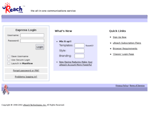 myreach.com: uReach.com MaxView Login
