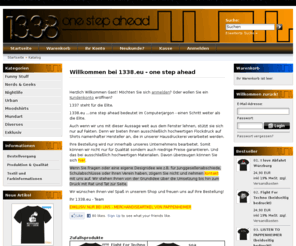 1338.eu: 1338.eu - one step ahead
1338.eu - one step ahead | Dein Shop wenn es um Textildruck geht.