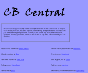 bartorillo.net: CB Central
Where I am on the web