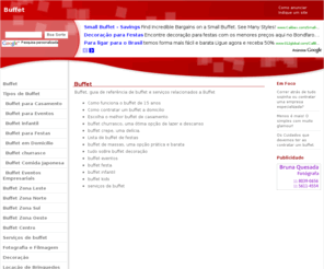 buffet.inf.br: Buffet
Buffet, como contratar um buffet, buffet infantil ideal, como funciona um buffet a domicilio, como fazer decoração de buffet, qual o melhor buffet de casamento, lista de buffet para eventos, como escolher um buffet de cozinha internacional, buffet de massas, como contratar um buffet de crepe.