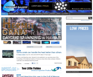 advancedaquarist.com: Home — Advanced Aquarist's Online Magazine
