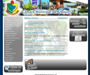 camaraaraquarisc.com.br: Página Inícial - Câmara Municipal de Araquari
Website da Câmara Municipal de Vereadores de Araquari - Santa Catarina