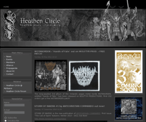 heathen-circle.org: Heathen Circle - Home
Heathen Circle - Heathen music community.