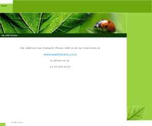 upwithdowns.net: Home - Up with Downs
A WebsiteBuilder Website