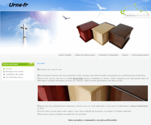 urne-fr.com: Accueil
Joomla! - le portail dynamique et système de gestion de contenu