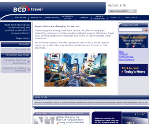 bcdtraveltn.com: BCD Travel - corporate travel management
BCD Travel combines service leadership with flexible technology, intelligent data analysis and strategic solutions to provide travel management advantages to customers of all sizes, all around the globe.