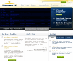 dumbella.net: Damballa - Botnet and Advanced Malware Detection and Protection
Damballa protects enterprises from botnet security breaches, advanced malware, advanced persistent threats and targeted attacks. Damballa detection, protection, and active threat termination technologies closes the security gap that bots and advanced malware use to evade traditional layered security defenses.